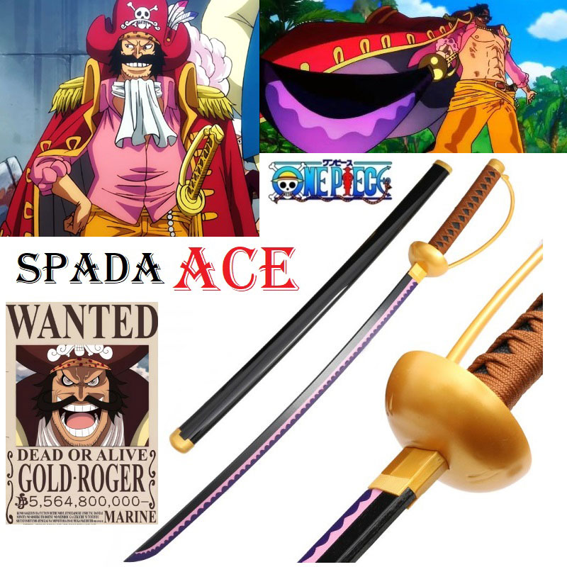 Portachiavi Manifesto Wanted pirata Cappello Ace