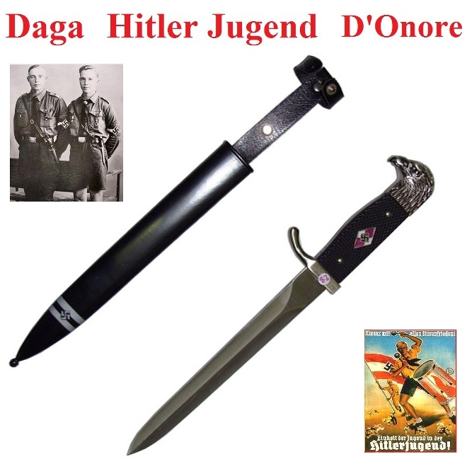 Daga hitler juhend d'onore - coltello storico nazista della giovent� hitleriana.