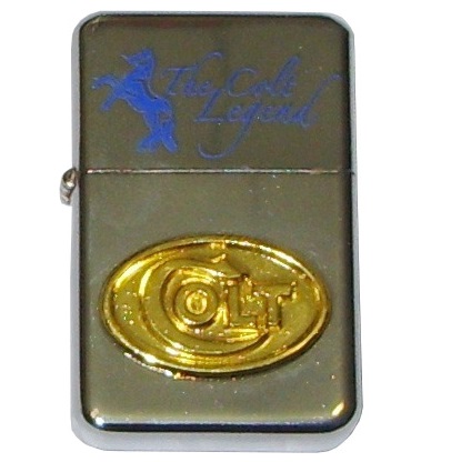 Accendino modello zippo the colt legend - zippo da collezione marca colt .