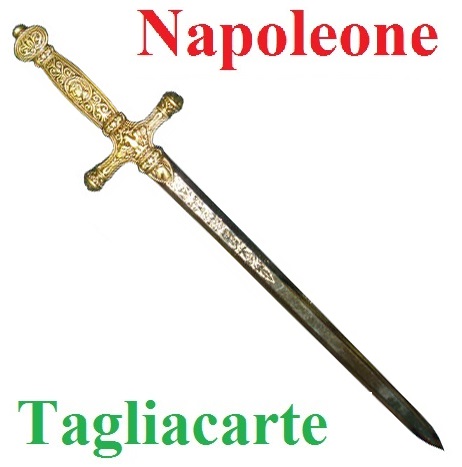 Tagliacarte spada napoleone - mini spada da collezione .