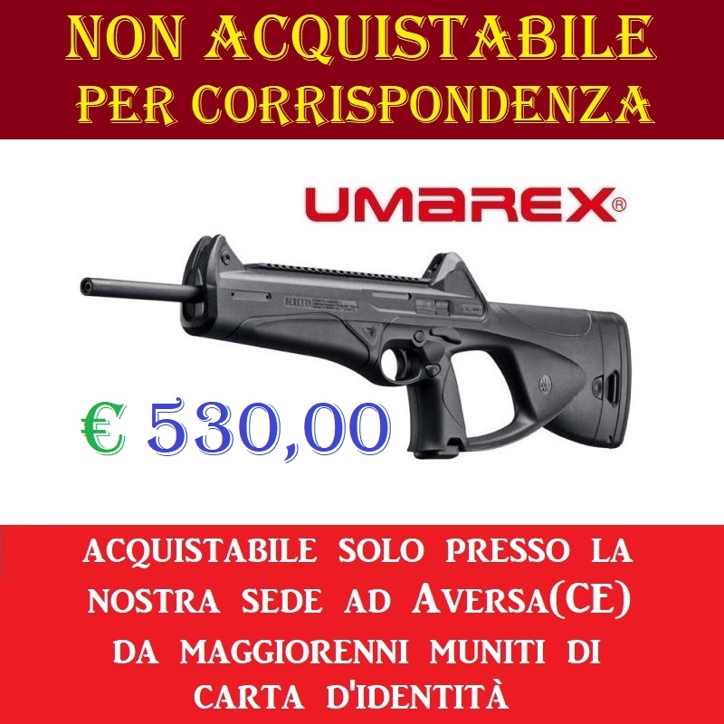 Fucile co2 beretta cx4 storm - potenza inferiore ai 7,5 joule - marca umarex - versione depotenziata di libera vendita a maggiorenni .