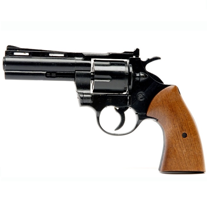 Bruni magnum - revolver a salve calibro 380 mm - arma da segnalazione acustica - replica del revolver colt python 4 pollici.