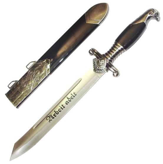 Daga haumesser della rad reichsarbeitsdienst - coltello storico da collezione delle truppe di supporto rad dell' esercito tedesco del periodo nazista.