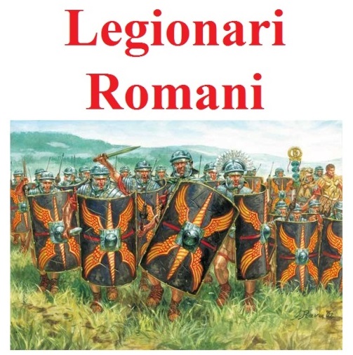 Stampa di legionari romani - opera di giuseppe rava - prodotto italiano.