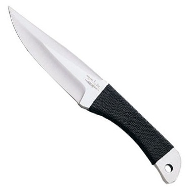 Coltello da lancio hibben cord thrower ii con fodero - marca united.